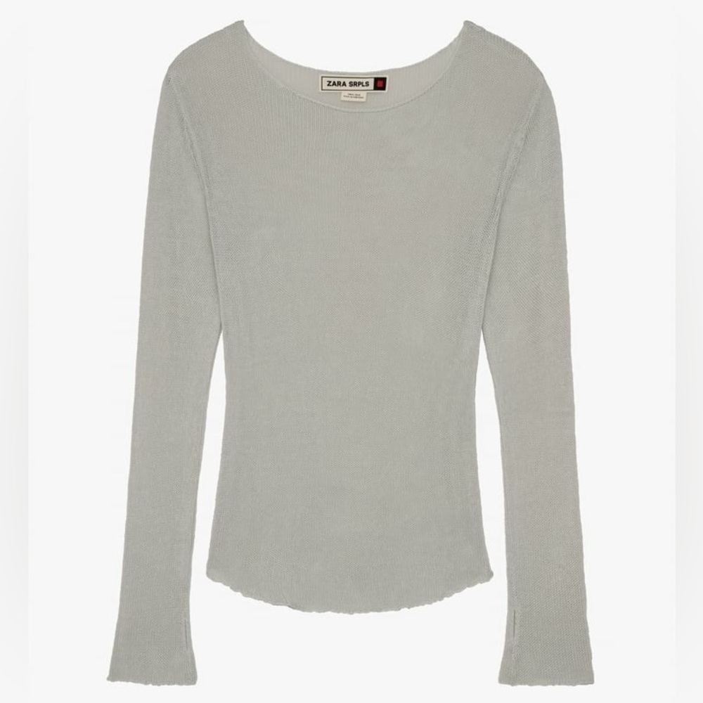 Zara Sheer Sweater
